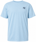 Noëfaby T-shirt basic licht blauw man